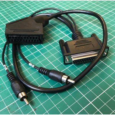 Female SCART to Sony PVM2030, PVM2530, PVM2010QM & GVM 1311Q adapter